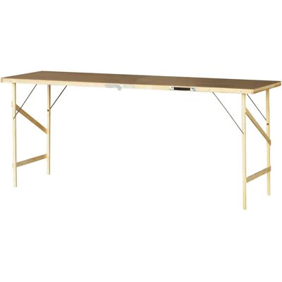 Outifrance Modèle - Table pliante - Base en bois - 1700x560x800 mm - Table pour tapissage - Publicité Outifrance Modèle - Table pliante - Base en bois - 1700x560x800 mm - Table pour tapissage - Publicité