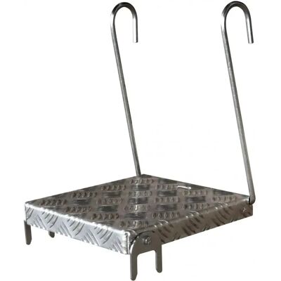 Outifrance Aluminium-Leiterplattform - Abnehmbar, Rutschfest, 250x250mm Outifrance Aluminium-Leiterplattform - Abnehmbar, Rutschfest, 250x250mm