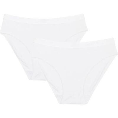 DIM 2-Pack Mikrofiber Underwear - Hvit/Svart - Størrelse 12 DIM 2-Pack Mikrofiber Underwear - Hvit/Svart - Størrelse 12