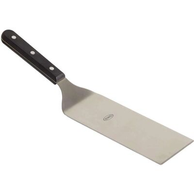 Spatule longue en acier inoxydable ENO - Ustensile de cuisine pour grillades et nettoyage - Publicité Spatule longue en acier inoxydable ENO - Ustensile de cuisine pour grillades et nettoyage - Publicité