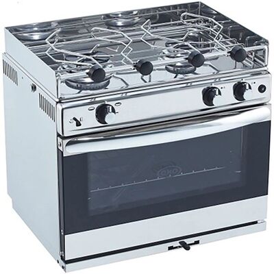 Eno Grand Large - Gas Cooker with Oven - Silver Eno Grand Large - Gas Cooker with Oven - Silver