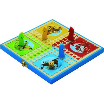 JEUJURA 66340 Bordspel - Kinderen, Hout, Multicolor JEUJURA 66340 Bordspel - Kinderen, Hout, Multicolor