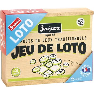 JEUJURA 8139 Drewniana Gra Bingo Loto dla Dzieci - Gra Planszowa JEUJURA 8139 Drewniana Gra Bingo Loto dla Dzieci - Gra Planszowa