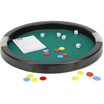 JEUJURA 8160 Jeu de société - Piste de Dés - Yam - 45cm JEUJURA 8160 Jeu de société - Piste de Dés - Yam - 45cm