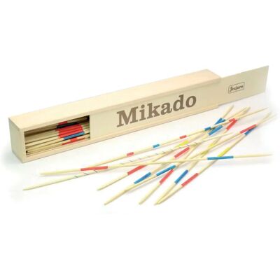 Jeujura 8190 Jeu de Mikado en Bois - 50cm - Boîte en Bois - Publicité Jeujura 8190 Jeu de Mikado en Bois - 50cm - Boîte en Bois - Publicité
