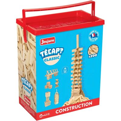 Jeujura 8332 Jeu de construction en bois - 200 pièces - Publicité Jeujura 8332 Jeu de construction en bois - 200 pièces - Publicité