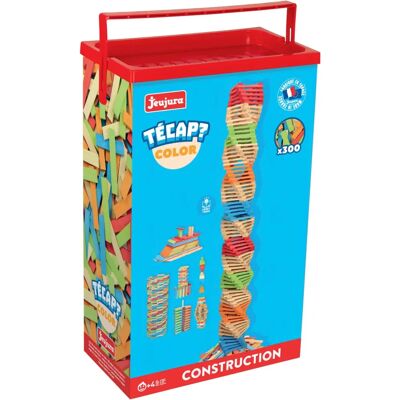 Jeujura 8335 Jouet de Construction - Jeu de 300 Pièces en Bois - Publicité Jeujura 8335 Jouet de Construction - Jeu de 300 Pièces en Bois - Publicité