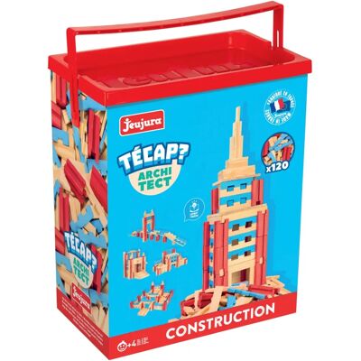 Jeujura - Architekt 120 Stück Holzbaukasten - Spielzeug Jeujura - Architekt 120 Stück Holzbaukasten - Spielzeug
