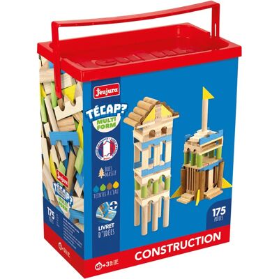 Jeujura 8347 Blocs de Bois - Jeu de Construction Créatif Jeujura 8347 Blocs de Bois - Jeu de Construction Créatif