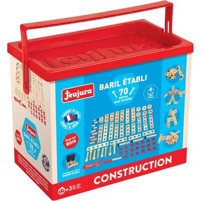 Jeujura 8595 Ensemble de Construction - Multicolore - 70 Pièces - Jouet Éducatif - Publicité Jeujura 8595 Ensemble de Construction - Multicolore - 70 Pièces - Jouet Éducatif - Publicité