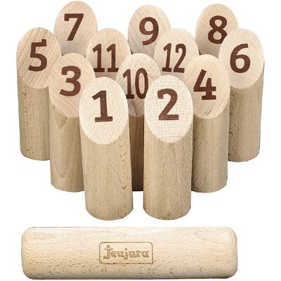Jeujura Juraquilles - Juego de bolos finlandés - Skittles Jeujura Juraquilles - Juego de bolos finlandés - Skittles