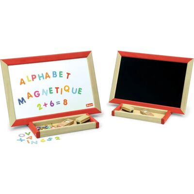 Mesa de juego magnética y de pizarra doble cara de Jeujura - 44x30cm Mesa de juego magnética y de pizarra doble cara de Jeujura - 44x30cm