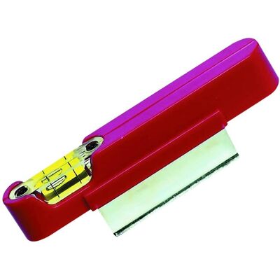 NESPOLI Wasserwaage/Lineal - 15 cm, rechteckig, Kunststoff NESPOLI Wasserwaage/Lineal - 15 cm, rechteckig, Kunststoff