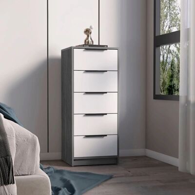 TuHome Kaia Cómoda - Mueble de almacenaje multicolor moderno TuHome Kaia Cómoda - Mueble de almacenaje multicolor moderno