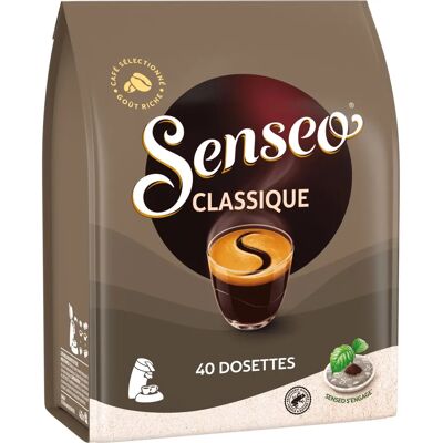Dosettes de café Senseo Classique - 40 pcs - Publicité Dosettes de café Senseo Classique - 40 pcs - Publicité
