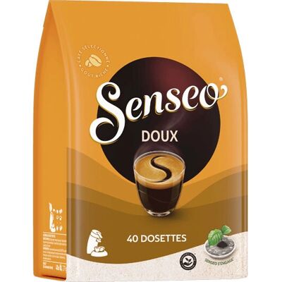 Dosettes de Café Doux Senseo - 40 pièces - Publicité Dosettes de Café Doux Senseo - 40 pièces - Publicité
