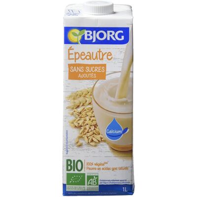Bjorg 3016386 Boisson épeautre calcium - Bio, Léger, 12x1L - Publicité Bjorg 3016386 Boisson épeautre calcium - Bio, Léger, 12x1L - Publicité