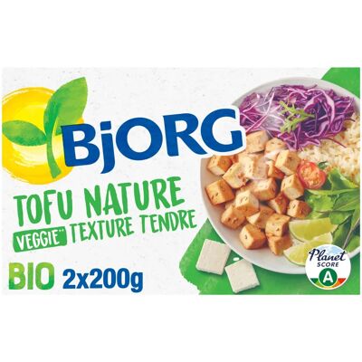 Bjorg 76269 Tofu - Plusieurs couleurs - 2x200g - Publicité Bjorg 76269 Tofu - Plusieurs couleurs - 2x200g - Publicité