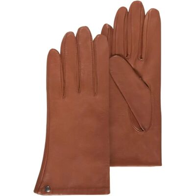 Gants en cuir pleine fleur Cognac Isotoner - Gants - Publicité Gants en cuir pleine fleur Cognac Isotoner - Gants - Publicité