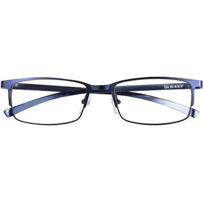 Isotoner - Bleu 3.50D - Bleu - Monture métallique - Lunettes de lecture - Publicité Isotoner - Bleu 3.50D - Bleu - Monture métallique - Lunettes de lecture - Publicité