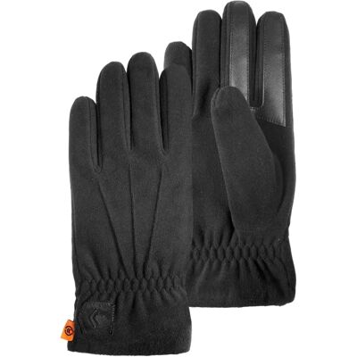 Gants homme en polaire recyclée ultra déperlante - Isotoner - Publicité Gants homme en polaire recyclée ultra déperlante - Isotoner - Publicité