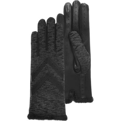 Gants en Tissu Extensible Imprimé pour Femme - Gants Gants en Tissu Extensible Imprimé pour Femme - Gants