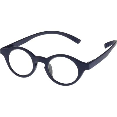Isotoner - Loupes de lecture mixtes rondes - Bleu nuit - Publicité Isotoner - Loupes de lecture mixtes rondes - Bleu nuit - Publicité