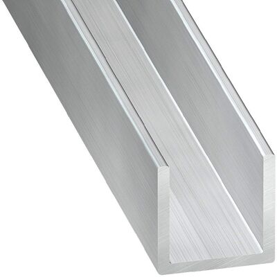 Profilo a U in alluminio anodizzato CQFD - Profilo Profilo a U in alluminio anodizzato CQFD - Profilo