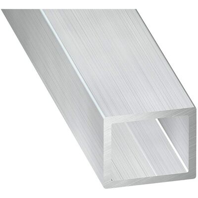 CQFD - Tubo quadrato in alluminio - 16 x 16 - 1.5 mm - 1 m - Tubo quadrato in alluminio CQFD - Tubo quadrato in alluminio - 16 x 16 - 1.5 mm - 1 m - Tubo quadrato in alluminio