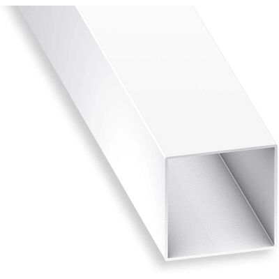 CQFD Tubo in PVC bianco 15x15x1mm - Tubo CQFD Tubo in PVC bianco 15x15x1mm - Tubo