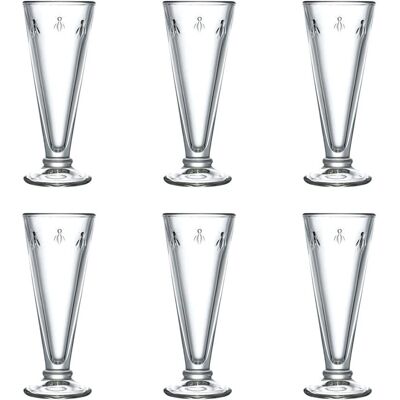 La Rochère Biene Champagner-Glas - 15cl, 6er-Set - Transparent La Rochère Biene Champagner-Glas - 15cl, 6er-Set - Transparent