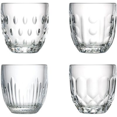 La Rochère Wasserglas - Dickes Widerstand 4er Set - 23cl La Rochère Wasserglas - Dickes Widerstand 4er Set - 23cl