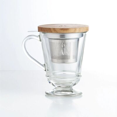 La Rochère 56642201 Transparent Tea Mug with Infuser - Tea Set La Rochère 56642201 Transparent Tea Mug with Infuser - Tea Set