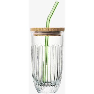 La Rochère Ouessant Glas sæt med sugerør - Smoothie, Milkshake, Juice La Rochère Ouessant Glas sæt med sugerør - Smoothie, Milkshake, Juice