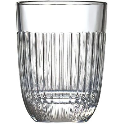 La Rochére Ouessant 6 Glass Sett - Elegant Ribbete Design for Kalde Drikker La Rochére Ouessant 6 Glass Sett - Elegant Ribbete Design for Kalde Drikker
