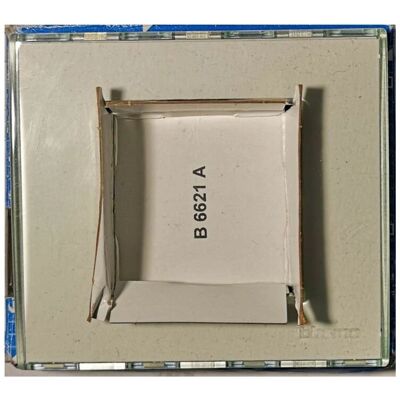 Arnould 22740 - Serie Light - Piastra a 1 stazione - Trasparente Arnould 22740 - Serie Light - Piastra a 1 stazione - Trasparente