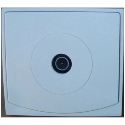 Arnould 61329 Presa TV completa - Bianco Arnould 61329 Presa TV completa - Bianco