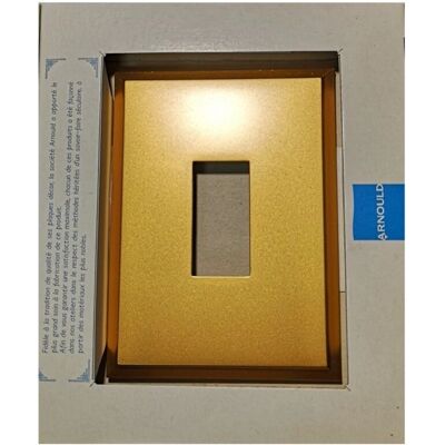 Arnould 66600 Piastra a 1 posizione - Stil Prestige - Oro Arnould 66600 Piastra a 1 posizione - Stil Prestige - Oro