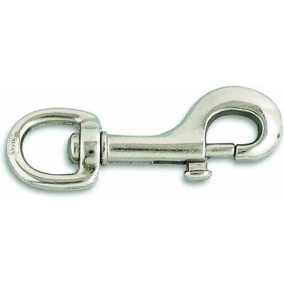 Set di Moschettoni Chapuis 180/75 x 16 N - Acciaio, Zinco, 80mm Set di Moschettoni Chapuis 180/75 x 16 N - Acciaio, Zinco, 80mm