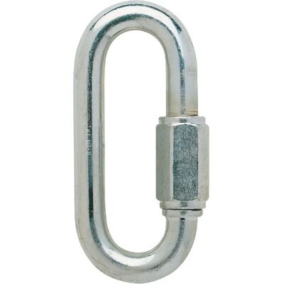 Maglia di catena Chapuis - 66 mm, filo 7 mm - Acciaio zincato - Collega catene Maglia di catena Chapuis - 66 mm, filo 7 mm - Acciaio zincato - Collega catene