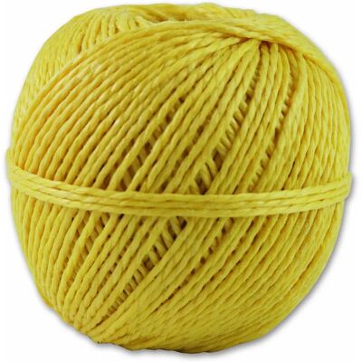 Chapuis PPV1J Spago in polipropilene - 39kg - Giallo - 90m - Titolazione 2/1800 - 1,6mm Chapuis PPV1J Spago in polipropilene - 39kg - Giallo - 90m - Titolazione 2/1800 - 1,6mm