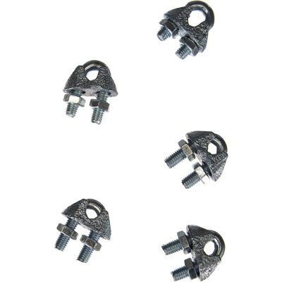 Chapuis Zestaw stalowych obejm D 5 mm - Akcesorium do mocowania Chapuis Zestaw stalowych obejm D 5 mm - Akcesorium do mocowania