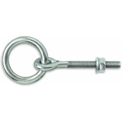 Anel de aço zinco M10 - 50x120mm - Durável Anel de aço zinco M10 - 50x120mm - Durável