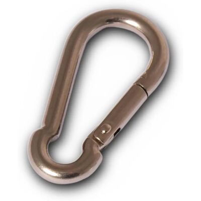 Acier inoxydable L 100mm D 10mm - Mousqueton Acier inoxydable L 100mm D 10mm - Mousqueton
