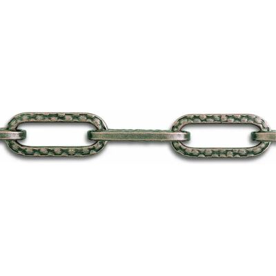 Corrente Chapuis LVBL41 - Fio de aço martelado com revestimento de bronze - 4mm x 1,5m Corrente Chapuis LVBL41 - Fio de aço martelado com revestimento de bronze - 4mm x 1,5m