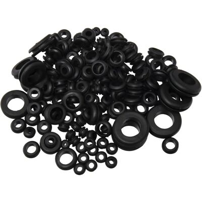 Set di Clip per Cavi Autobest - 180 Pezzi, 6,30-24,4mm - Gestione dei Cavi Set di Clip per Cavi Autobest - 180 Pezzi, 6,30-24,4mm - Gestione dei Cavi