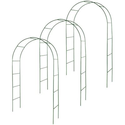 Oxeo - Lot 3 Arches Jardin Métallique - Garden Arch - Publicité Oxeo - Lot 3 Arches Jardin Métallique - Garden Arch - Publicité