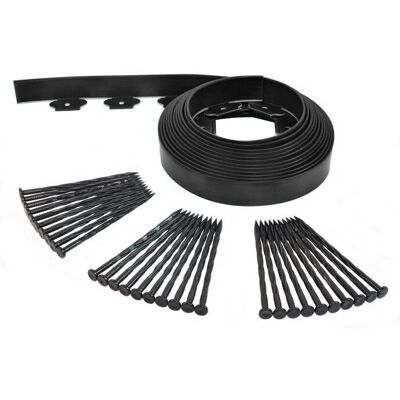 Oxeo - Bordurette De Jardin Flexible 10m - Hauteur 5 cm - Bordure De Jardin - Publicité Oxeo - Bordurette De Jardin Flexible 10m - Hauteur 5 cm - Bordure De Jardin - Publicité