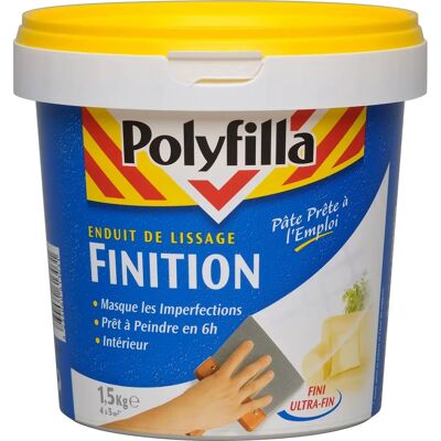 Polyfilla Impasto di Finitura Levigante - 1.5kg Polyfilla Impasto di Finitura Levigante - 1.5kg