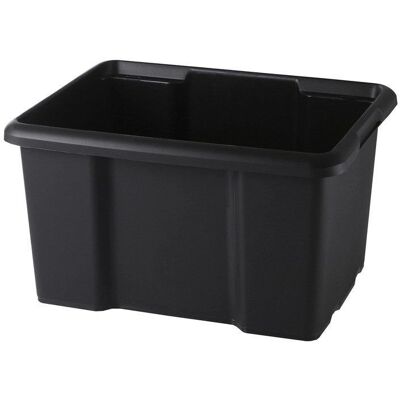 Contenitore impilabile nero 45L SUNDIS Contenitore impilabile nero 45L SUNDIS